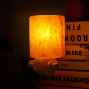US EU UK AU Plug Rotatable Mini Himalayan Salt Night Light Cylinder Shape Wall Lamp Bedside Bedroom Home Decor Novelty Lighting
US EU UK AU Plug Rotatable Mini Himalayan Salt Night Light Cylinder Shape Wall Lamp Bedside Bedroom Home Decor Novelty Lighting