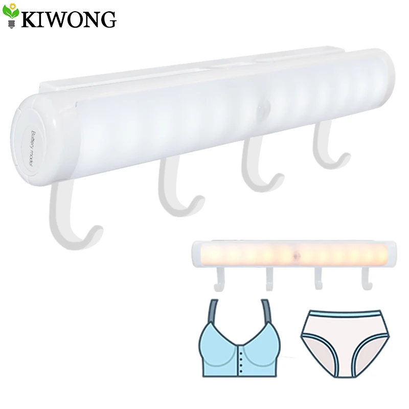 Motion Sensor Night Light Potable LED Closet Lights Wall Lamp Battery Powered Wireless Cabinet Leds Lamp With Magnetic Strip
Motion Sensor Night Light Potable LED Closet Lights Wall Lamp Battery Powered Wireless Cabinet Leds Lamp With Magnetic Strip