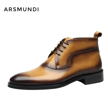 Men's Winter Boots Ankle Dress Western Wedding Oxfords Metro Squre Toe Genuine Leather Chakku 2019 Leather Booties Men Shoes
Men's Winter Boots Ankle Dress Western Wedding Oxfords Metro Squre Toe Genuine Leather Chakku 2019 Leather Booties Men Shoes