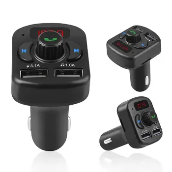 Car MP3 Audio Player FM Transmitter Bluetooth 5.0 Hands-free Call Dual USB 3.1A Charging Current Mobile Phone Charger Car Parts
Car MP3 Audio Player FM Transmitter Bluetooth 5.0 Hands-free Call Dual USB 3.1A Charging Current Mobile Phone Charger Car Parts