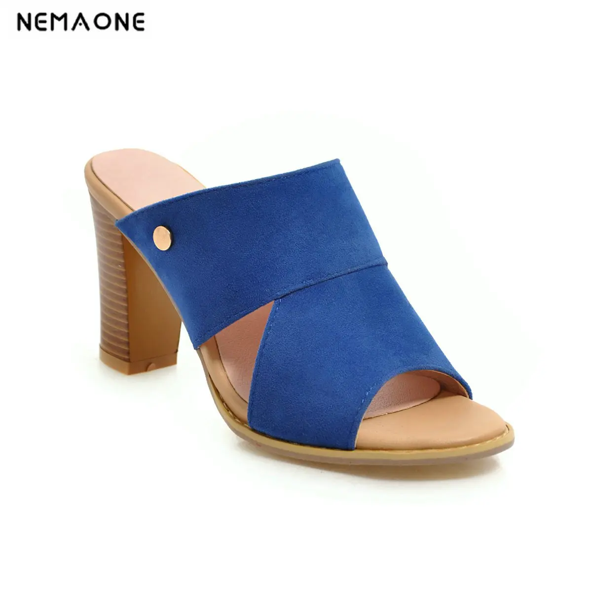 NEMAONE Ladies slippers High Heels Fashionable Square Open-toed Hollow Slingback Summer Concise Women Pumps Size 34-343
NEMAONE Ladies slippers High Heels Fashionable Square Open-toed Hollow Slingback Summer Concise Women Pumps Size 34-343