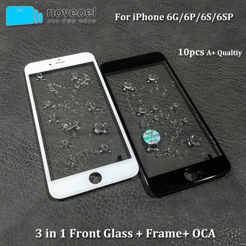 10pcs 3 in 1 Cold Press Front Screen Glass with Middle Frame for iPhone 6S Plus 6G 6S LCD Screen Repair Broken Galss Replacement
10pcs 3 in 1 Cold Press Front Screen Glass with Middle Frame for iPhone 6S Plus 6G 6S LCD Screen Repair Broken Galss Replacement