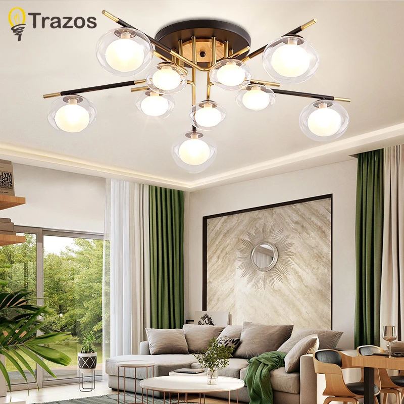 TRAZOS Nordic LED Ceiling Lights For Dining Room Wooden Hanging Lamp With Metal Lampshade Modern Triple Ceiling Lamps
TRAZOS Nordic LED Ceiling Lights For Dining Room Wooden Hanging Lamp With Metal Lampshade Modern Triple Ceiling Lamps