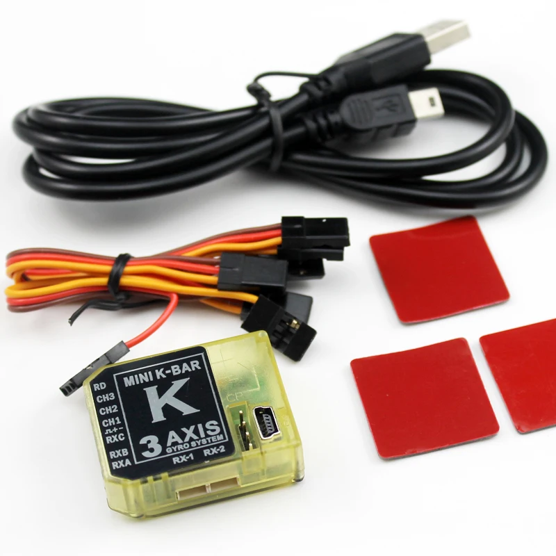 3-Axis KBAR Gyro Set 5.3.4PRO K8 Flybarless Stabilization gyro System FBL RC 450 500 550 helicopter
3-Axis KBAR Gyro Set 5.3.4PRO K8 Flybarless Stabilization gyro System FBL RC 450 500 550 helicopter