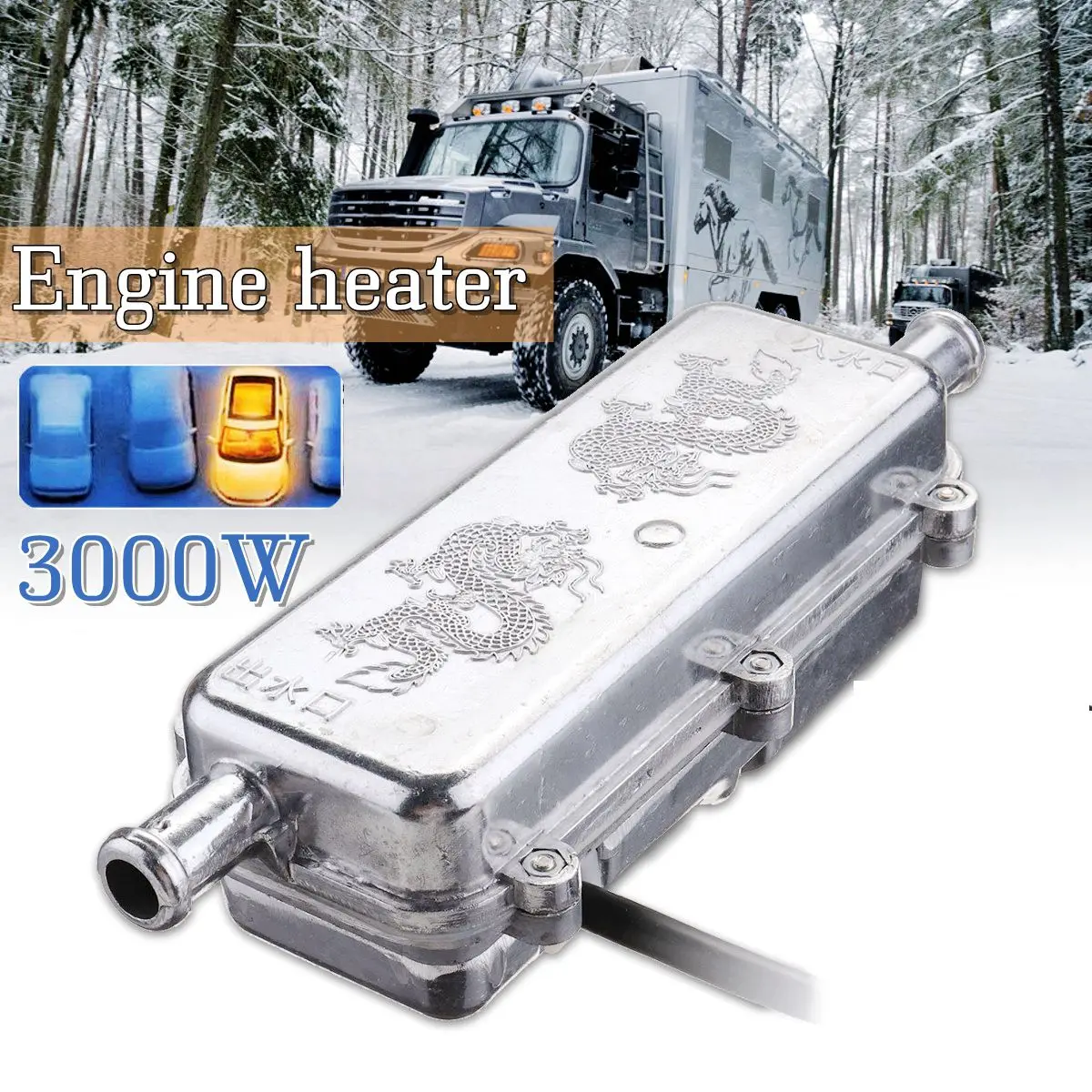 3000W Auto Engine Heater Car Preheater Coolant Heating Truck Motor Can Air Diesels Parking Heater
3000W Auto Engine Heater Car Preheater Coolant Heating Truck Motor Can Air Diesels Parking Heater