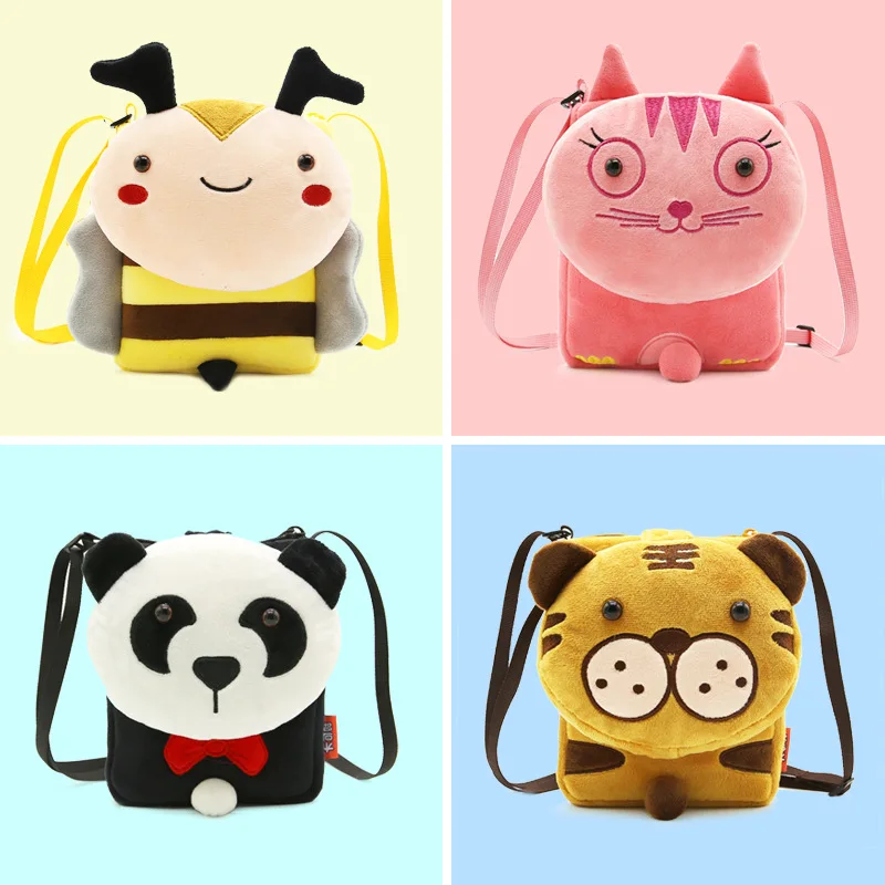 Новый плюшевый рюкзак с рисунком для маленьких детей милые сумки животными