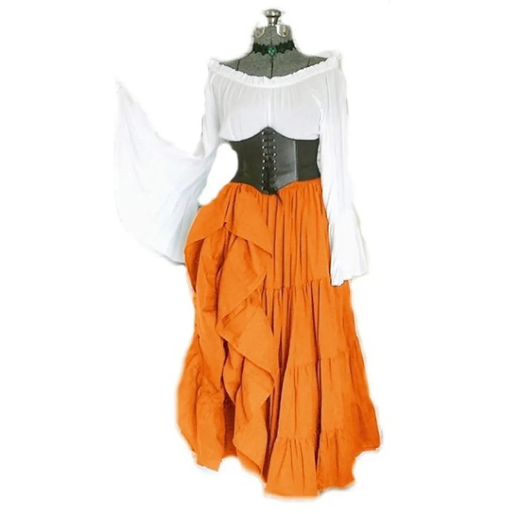 Women's Dress 2019 TOP Women Medieval Renaissance Gothic Floor Length Cosplay Retro Long Gown Dress vestidos verano 2019
Women's Dress 2019 TOP Women Medieval Renaissance Gothic Floor Length Cosplay Retro Long Gown Dress vestidos verano 2019