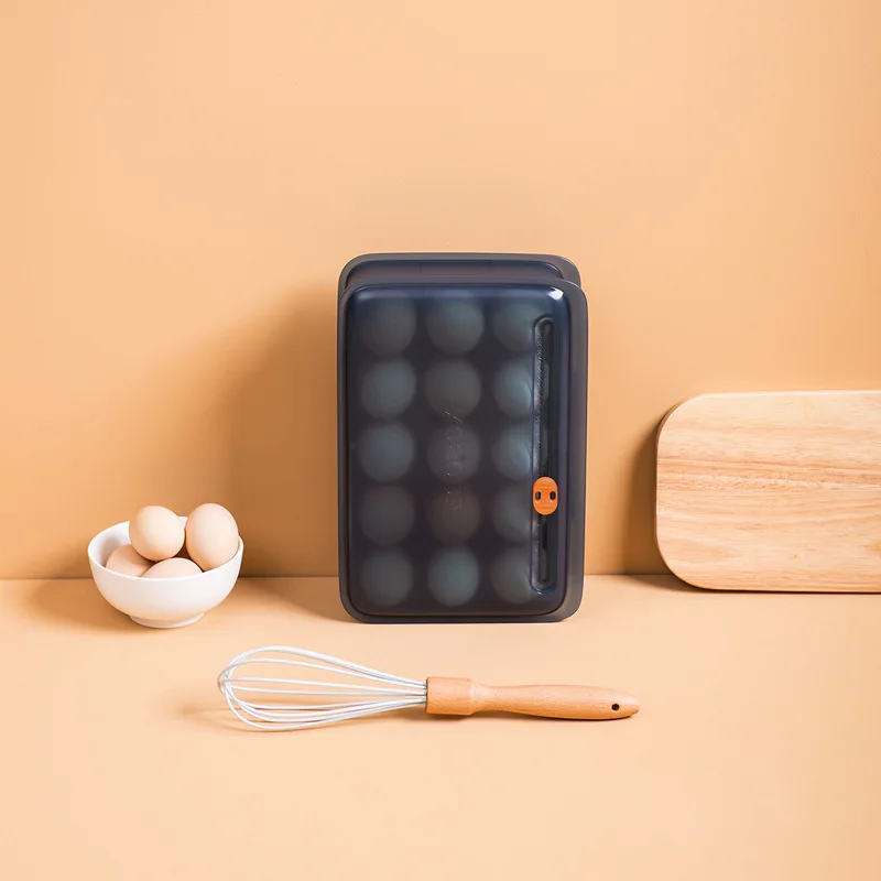 15 Cavity PP Storage Box with Date Record Portable Egg Rack Refrigerator Storage Boxes Home Organizer Kitchen Tool For Eggs Food
15 Cavity PP Storage Box with Date Record Portable Egg Rack Refrigerator Storage Boxes Home Organizer Kitchen Tool For Eggs Food