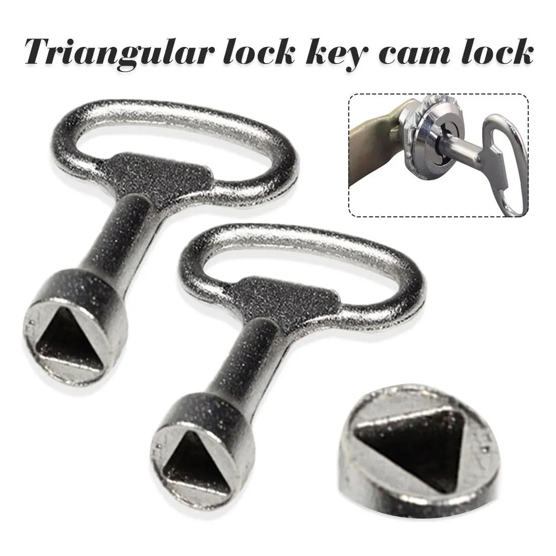 Lock Key Universal Key Wrench Triangle Square Socket Key Train Electrical Cupboard Box Elevator Cabinet Switch New
Lock Key Universal Key Wrench Triangle Square Socket Key Train Electrical Cupboard Box Elevator Cabinet Switch New
