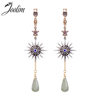 Joolim Vintage Starburst Natural Stone Drop Earring Fashion Earring Wholesale
Joolim Vintage Starburst Natural Stone Drop Earring Fashion Earring Wholesale