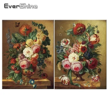 Evershine New Diamond Painting Cross Stitch Flower Pictures Of Rhinestones Full Drill Diamond Embroidery Flower Home Decor
Evershine New Diamond Painting Cross Stitch Flower Pictures Of Rhinestones Full Drill Diamond Embroidery Flower Home Decor