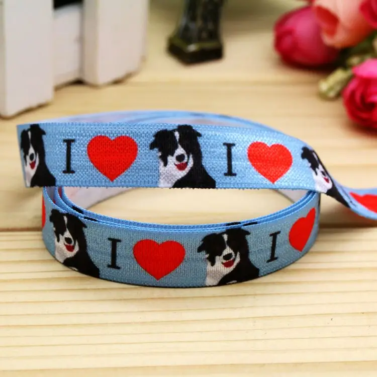 5/8'' Free shipping Fold Elastic FOE Border Collie printed headband headwear hairband diy decoration wholesale OEM P5712
5/8'' Free shipping Fold Elastic FOE Border Collie printed headband headwear hairband diy decoration wholesale OEM P5712