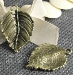60pcs/lot Zinc alloy bead Antique Bronze Plated leaf Shape Charms Pendants Fit Jewelry Making DIY 30*21MM JTA 1590
60pcs/lot Zinc alloy bead Antique Bronze Plated leaf Shape Charms Pendants Fit Jewelry Making DIY 30*21MM JTA 1590
