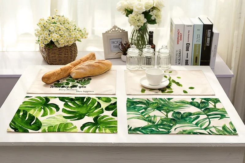42*32cm Tropical Leaves Print Table Napkins for Wedding Party Table Cloth Dinner Napkin Decor Home Textile guardanapos de tecido
42*32cm Tropical Leaves Print Table Napkins for Wedding Party Table Cloth Dinner Napkin Decor Home Textile guardanapos de tecido