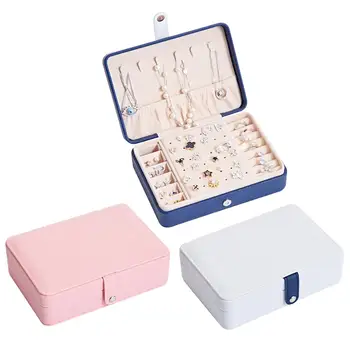 Portable Jewelry Storage Box Ring Necklace Earrings Organizer For Girl Gift Multi-function Jewelry Storage Box
Portable Jewelry Storage Box Ring Necklace Earrings Organizer For Girl Gift Multi-function Jewelry Storage Box