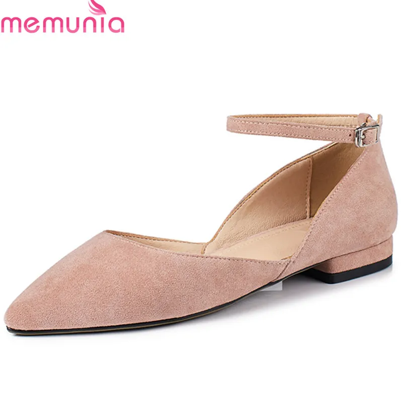 MEMUNIA 2018 new arrival women summer shoes simple buckle big size 33-43 flock pointed toe fashion shoes casual low heels shoes
MEMUNIA 2018 new arrival women summer shoes simple buckle big size 33-43 flock pointed toe fashion shoes casual low heels shoes