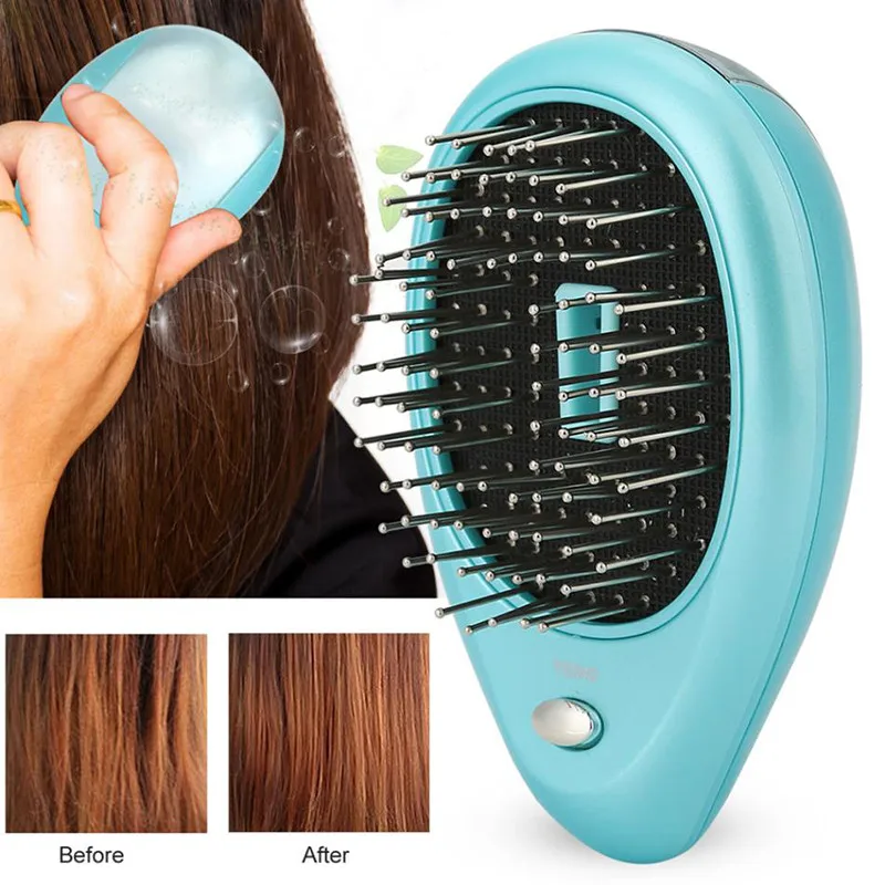 Salon Beauty 1 Pcs Supplies Magic Portable Electric Ionic Hairbrush Mini Ion Vibration Hair Brush Comb Head Massager for Styling
Salon Beauty 1 Pcs Supplies Magic Portable Electric Ionic Hairbrush Mini Ion Vibration Hair Brush Comb Head Massager for Styling