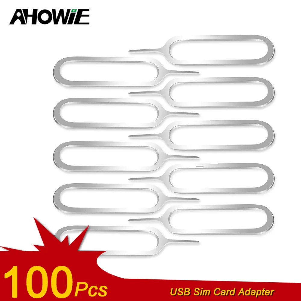 Ahowie 100PCS USB Sim Card Adapter For Huawei Mate 20 Pro P20 X Sim Card Tray Open For Samsung S9 S8 Plus Iphone X 8 Ejector Pin
Ahowie 100PCS USB Sim Card Adapter For Huawei Mate 20 Pro P20 X Sim Card Tray Open For Samsung S9 S8 Plus Iphone X 8 Ejector Pin