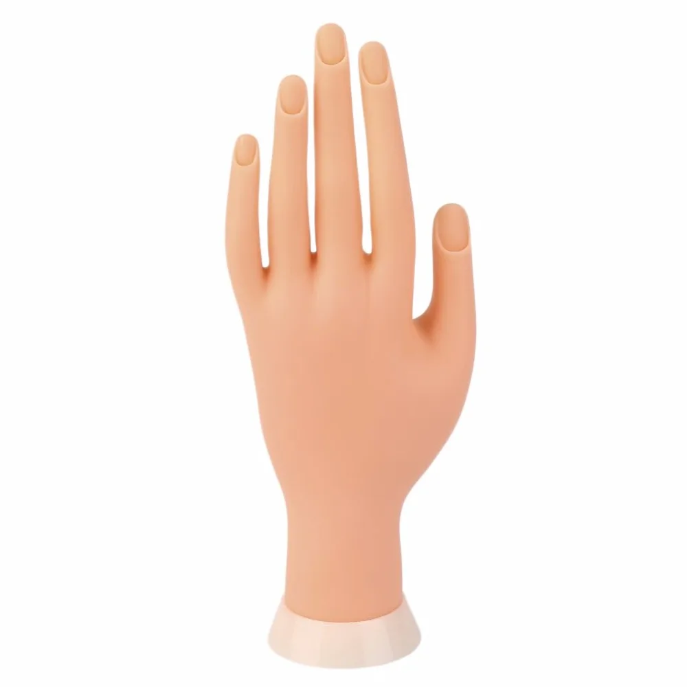Pro Practice Nail Art Hand Soft Training Display Model Hands Flexible Silicone Prosthetic Personal Salon Manicure Tools
Pro Practice Nail Art Hand Soft Training Display Model Hands Flexible Silicone Prosthetic Personal Salon Manicure Tools