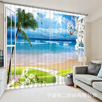 Coastal holiday 3D Blackout Curtains Healthy non-pollution Digital Print Customiz Design Tablecloth Shower Curtain Bedding
Coastal holiday 3D Blackout Curtains Healthy non-pollution Digital Print Customiz Design Tablecloth Shower Curtain Bedding