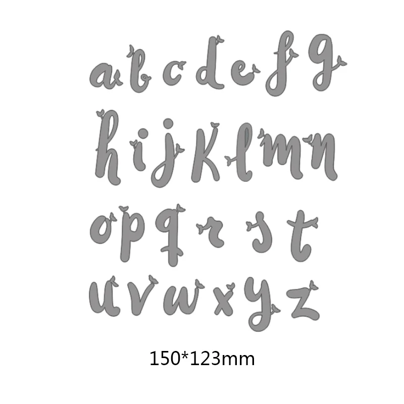 26pcs Alphabet Letter Metal Cutting Dies for DIY Scrapbooking Embossing Greeting Card Paper Craft Template Stamps Dies
26pcs Alphabet Letter Metal Cutting Dies for DIY Scrapbooking Embossing Greeting Card Paper Craft Template Stamps Dies