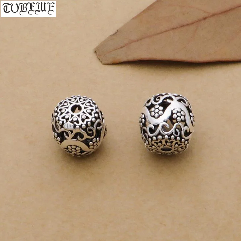 100% 925 Silver Flower Beads Sterling Silver Beads DIY Bracelet Beads Jewelry Findings
100% 925 Silver Flower Beads Sterling Silver Beads DIY Bracelet Beads Jewelry Findings