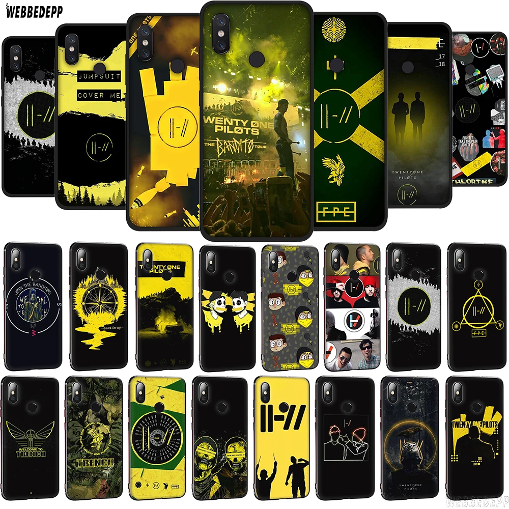 WEBBEDEPP Twenty One Pilots 21 TPU Cover for Xiaomi Mi 6 8 9 SE A1 A2 Lite Mix 2s Max 3 for POCOPHONE F1 Soft Case
WEBBEDEPP Twenty One Pilots 21 TPU Cover for Xiaomi Mi 6 8 9 SE A1 A2 Lite Mix 2s Max 3 for POCOPHONE F1 Soft Case