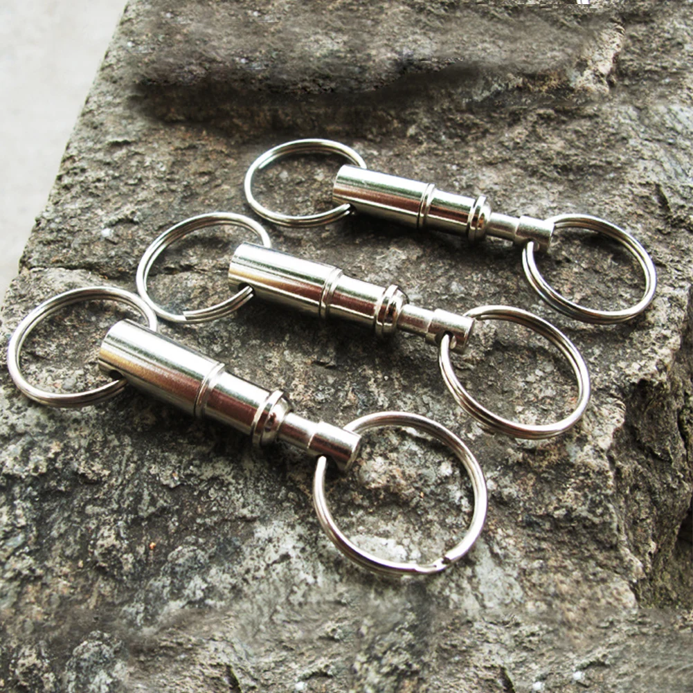 1 pc Swivel Keychain Key Ring Quick Release Detachable Double Split Rings Outdoor Backpack Carabiner Camp Kits
1 pc Swivel Keychain Key Ring Quick Release Detachable Double Split Rings Outdoor Backpack Carabiner Camp Kits