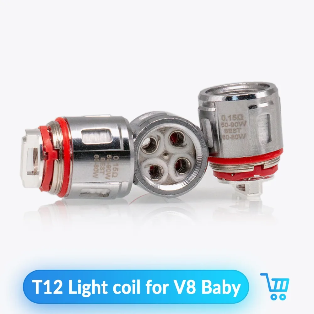 Volcanee 1pc Replacement Coils Heating Wire For TFV12 Baby Prince Tank Atomizer Electronic Cigarette Accessories Vape Core
Volcanee 1pc Replacement Coils Heating Wire For TFV12 Baby Prince Tank Atomizer Electronic Cigarette Accessories Vape Core