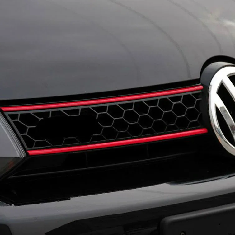 5pcs/set New Red Front Hood Grill Grille Decal Car Sticker For VW Volkswagen Golf 6 7 Tiguan Car Accessories
5pcs/set New Red Front Hood Grill Grille Decal Car Sticker For VW Volkswagen Golf 6 7 Tiguan Car Accessories