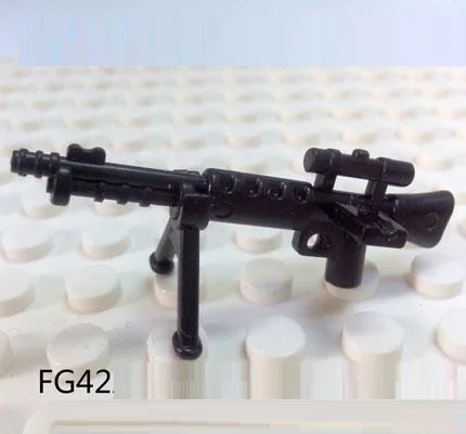 FG42 Sniper Rifle Military Weapons Gun Original Model Building Toy Swat City Police Military Weapon Accessories Playmobil
FG42 Sniper Rifle Military Weapons Gun Original Model Building Toy Swat City Police Military Weapon Accessories Playmobil
