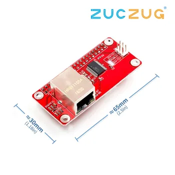 ENC28J60 Module ENC28J60 Ethernet Adapter LAN Network Adapter Module for Raspberry Pi Zero Board Network Adapter
ENC28J60 Module ENC28J60 Ethernet Adapter LAN Network Adapter Module for Raspberry Pi Zero Board Network Adapter