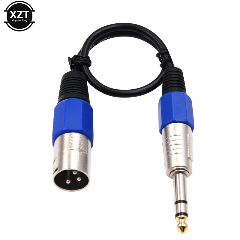 6.35mm Jack stereo Plug to 3Pin XLR Cable Male Female audio Cable for Microphone connections Speakers amplifiers connectors NEW
6.35mm Jack stereo Plug to 3Pin XLR Cable Male Female audio Cable for Microphone connections Speakers amplifiers connectors NEW