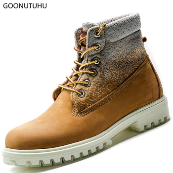 2019 winter fashion men's boots causal work shoes genuine leather ankle boot man shoe waterproof tactical military boots for men
2019 winter fashion men's boots causal work shoes genuine leather ankle boot man shoe waterproof tactical military boots for men