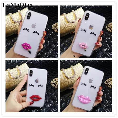 Lovely Bling Diamond Smiley Face Phone Case For Samsung S5 S6 S7 S8 S9 S7edge S9Plus N4 N5 N8 Glitter Rhinestone Lips Soft Cover
Lovely Bling Diamond Smiley Face Phone Case For Samsung S5 S6 S7 S8 S9 S7edge S9Plus N4 N5 N8 Glitter Rhinestone Lips Soft Cover
