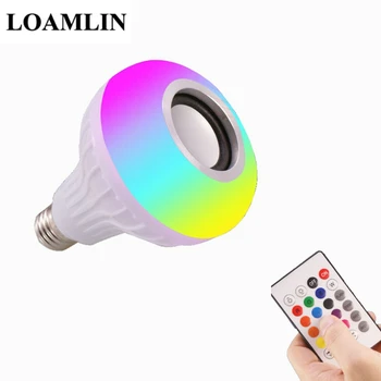 Wireless Bluetooth 4.0 Smart Bulb Home Lighting lamp 12W E27 Magic RGB +W LED Change Color Light Bulb
Wireless Bluetooth 4.0 Smart Bulb Home Lighting lamp 12W E27 Magic RGB +W LED Change Color Light Bulb