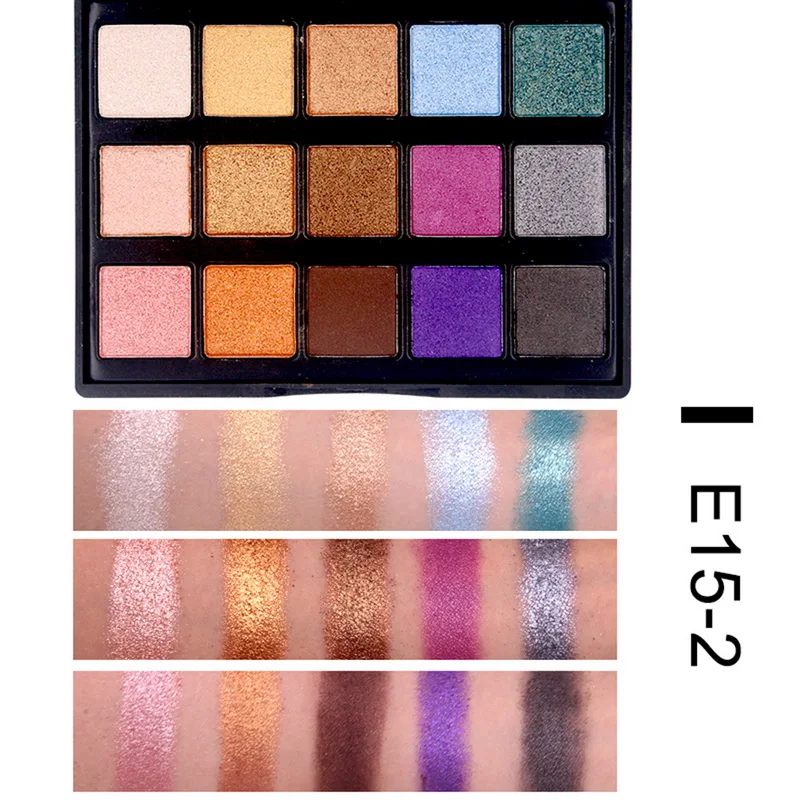 Manooby 15-Color Matte Eyeshadow Palette Makeup Waterproof Long Lasting Metallic Eye Shadow Natural
Manooby 15-Color Matte Eyeshadow Palette Makeup Waterproof Long Lasting Metallic Eye Shadow Natural