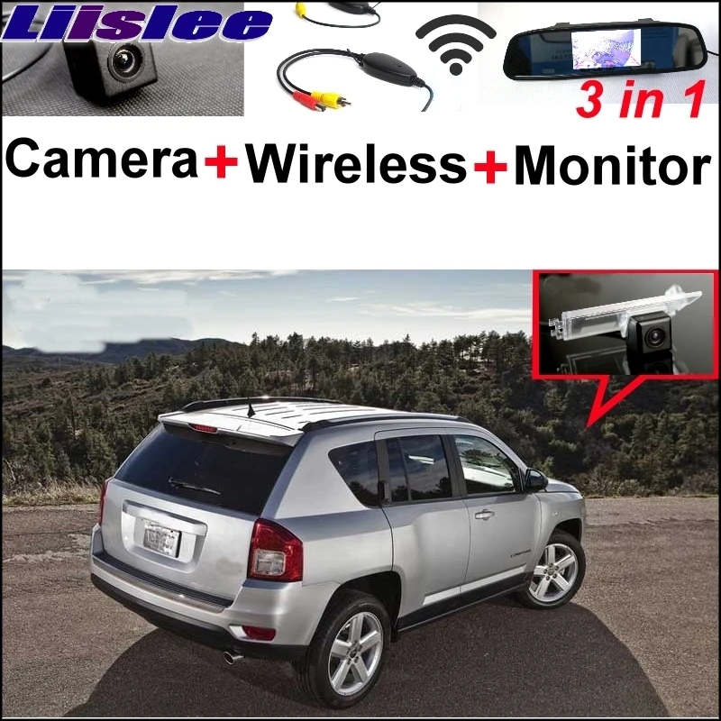 Liislee For Jeep Compass 2011~2017 3 in1 Wireless Receiver + Special Rear View Camera + Mirror Monitor Backup Parking System
Liislee For Jeep Compass 2011~2017 3 in1 Wireless Receiver + Special Rear View Camera + Mirror Monitor Backup Parking System