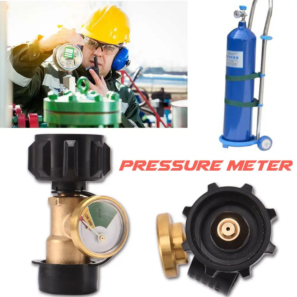 Universal Gas Pressure Gauge Tank Pressure Gauge Level Indicator Adapter Leak Detector Gas Measurement
Universal Gas Pressure Gauge Tank Pressure Gauge Level Indicator Adapter Leak Detector Gas Measurement
