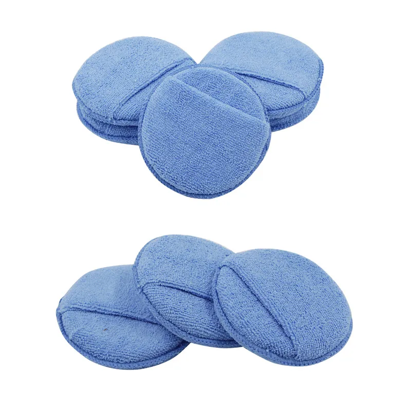 5" Microfiber Car Waxing Pads Applicator Sponge With Finger Pocket For Car Paint Polishing Cleaning Buffer Pad
5" Microfiber Car Waxing Pads Applicator Sponge With Finger Pocket For Car Paint Polishing Cleaning Buffer Pad