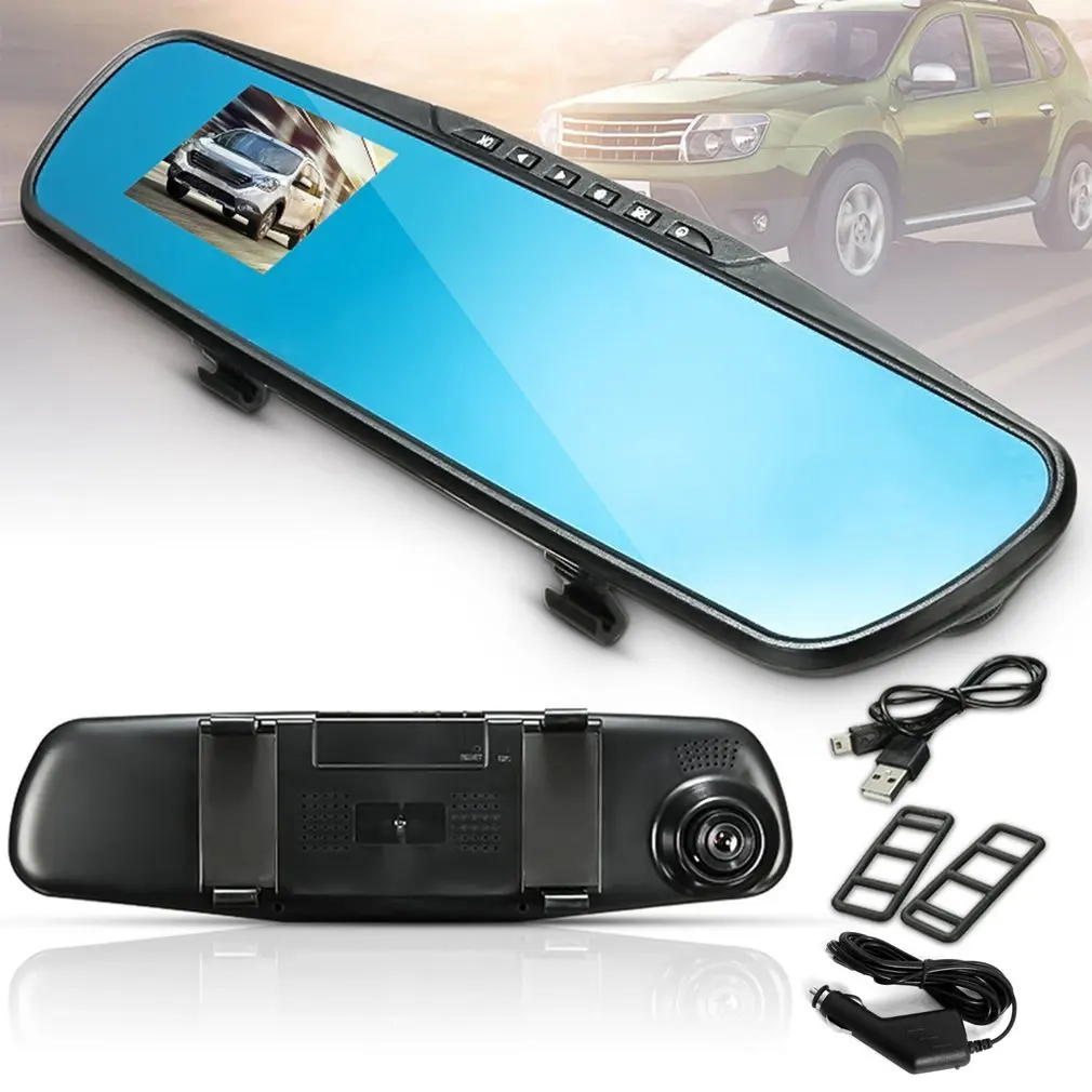 1080P Full HD Rearview Mirror Night Vision Car DVR Dash Cam 90 Degrees View Angel Car Video Recorder Automobile Accessories
1080P Full HD Rearview Mirror Night Vision Car DVR Dash Cam 90 Degrees View Angel Car Video Recorder Automobile Accessories