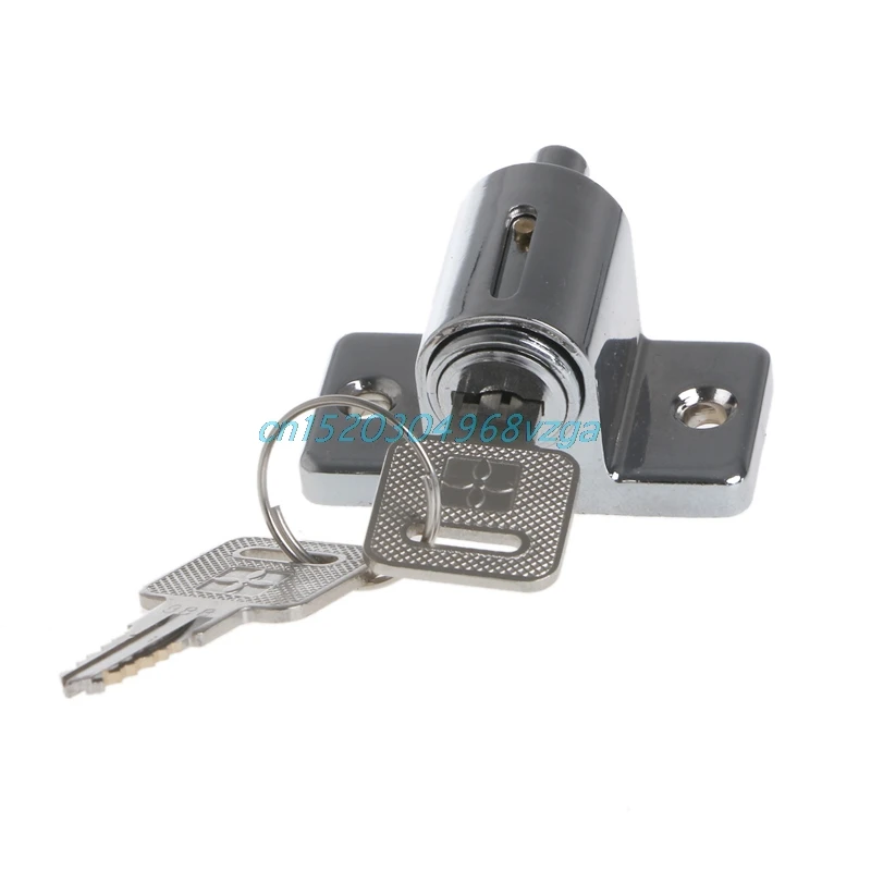 Image Zinc Sliding Window Patio Screw Door Locking Pin Push Child Safety Lock