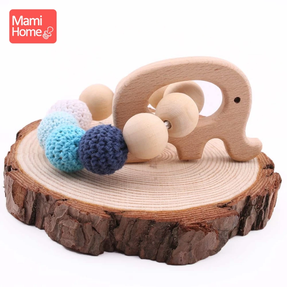 mamihome 1pc Baby Teether Cartoon Wood Pendant Chew Toys Crochet Beads Newborn Gifts Food Grade Materials Baby Teething
mamihome 1pc Baby Teether Cartoon Wood Pendant Chew Toys Crochet Beads Newborn Gifts Food Grade Materials Baby Teething