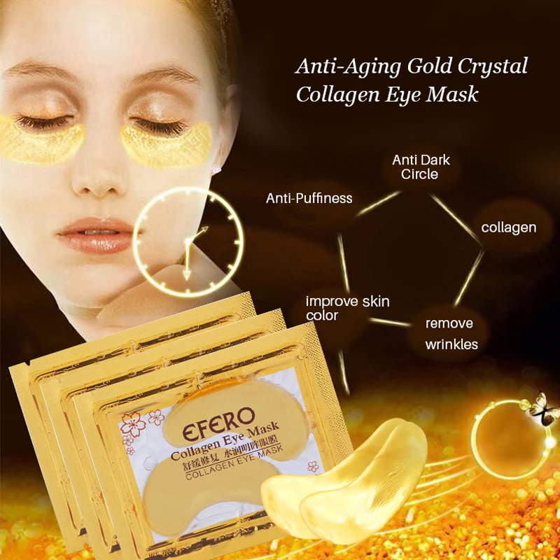 EFERO 30Pairs Anti-Wrinkle Crystal Collagen Eye Mask Crystal Eyelid Patch Remove Anti-Puffiness Dark Circle Mask Eye Face Care
EFERO 30Pairs Anti-Wrinkle Crystal Collagen Eye Mask Crystal Eyelid Patch Remove Anti-Puffiness Dark Circle Mask Eye Face Care