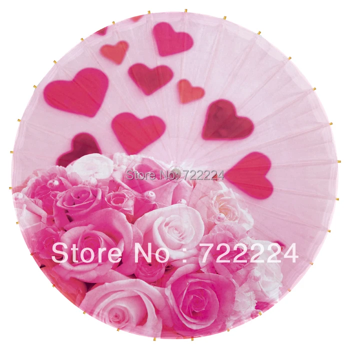 Free shipping dia 84cm chinese handmade craft umbrella rose and heart for lovers waterproof oiled paper umbrella as gift
Free shipping dia 84cm chinese handmade craft umbrella rose and heart for lovers waterproof oiled paper umbrella as gift