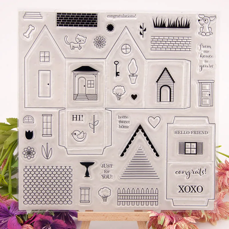 Wholesale Transparent Clear Stamps House fence Silicone Seals Roller Stamp DIY scrapbooking photo album/Card Making
Wholesale Transparent Clear Stamps House fence Silicone Seals Roller Stamp DIY scrapbooking photo album/Card Making