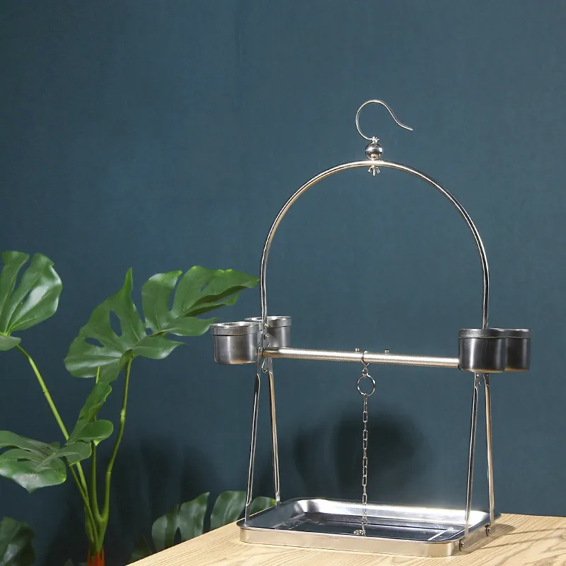 Stainless steel portable out ostrich rack bird cage parrot training desktop stand small medium and large bird stand ZP7011111
Stainless steel portable out ostrich rack bird cage parrot training desktop stand small medium and large bird stand ZP7011111