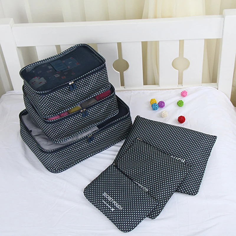6pcs/set Travel Organizer Storage Bags Portable Luggage Organizer Clothes Tidy Pouch Suitcase Packing Laundry Bag Storage Case
6pcs/set Travel Organizer Storage Bags Portable Luggage Organizer Clothes Tidy Pouch Suitcase Packing Laundry Bag Storage Case
