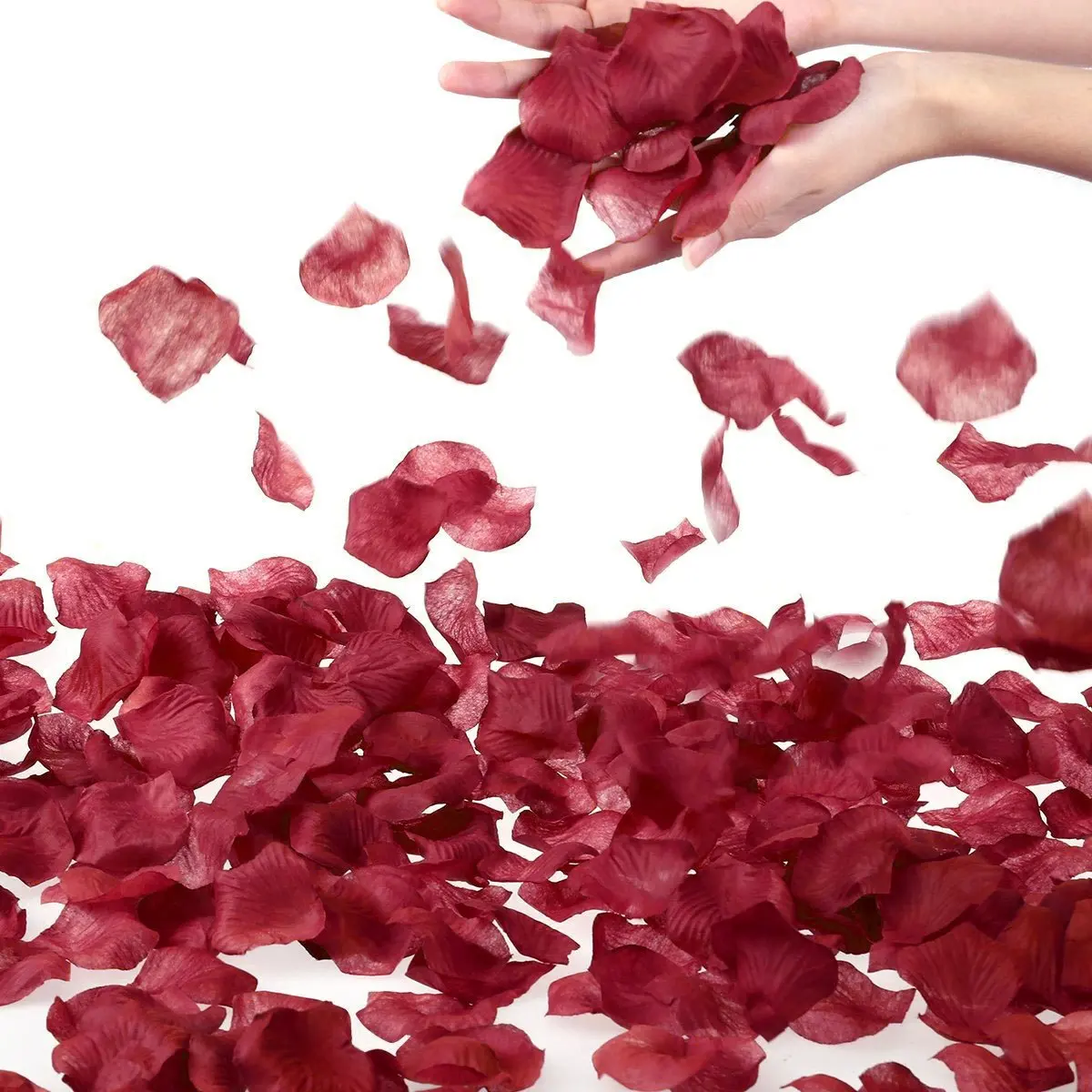1000 PCS Burgundy Maroon Artificial Flower Petals for Wedding Confetti Flower Girl Basket Vase Filler Birthday Holiday Supplies
1000 PCS Burgundy Maroon Artificial Flower Petals for Wedding Confetti Flower Girl Basket Vase Filler Birthday Holiday Supplies