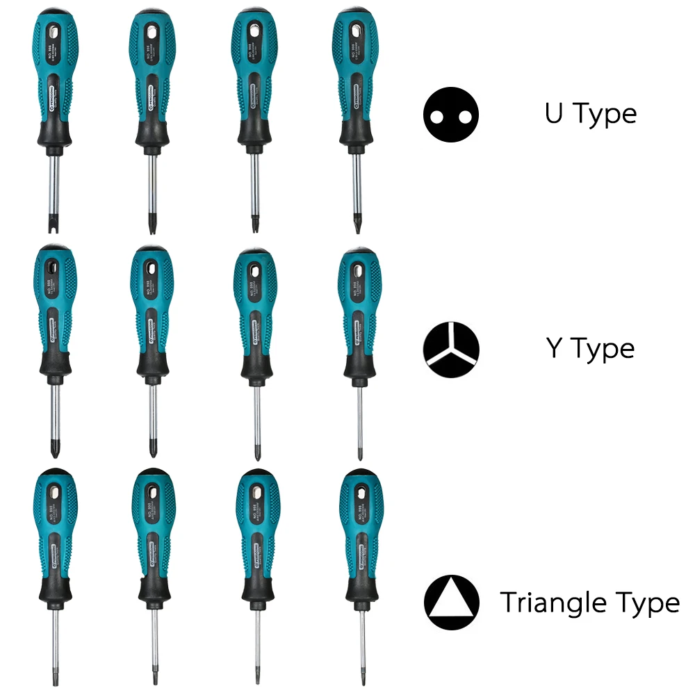 4PCS Screwdriver Set U/Y/Triangle Type Magnetic Screw Driver Home Repair Tool Kit for Household Appliances Hand Tools
4PCS Screwdriver Set U/Y/Triangle Type Magnetic Screw Driver Home Repair Tool Kit for Household Appliances Hand Tools